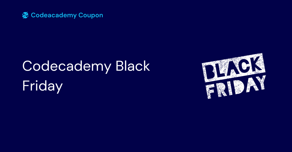 Codecademy Black Friday