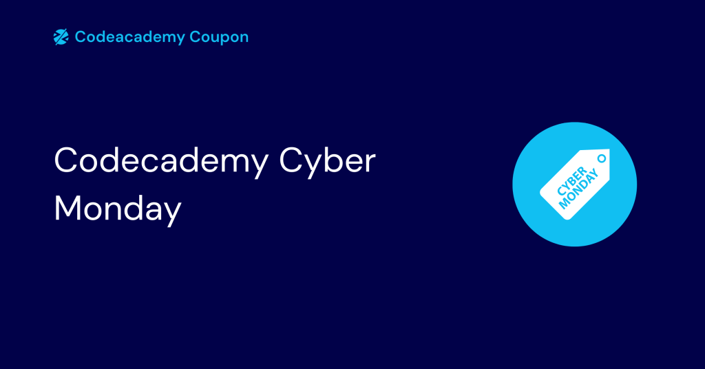 Codecademy Cyber Monday