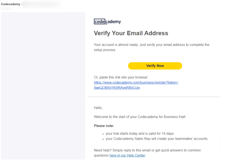 Verify Your Email